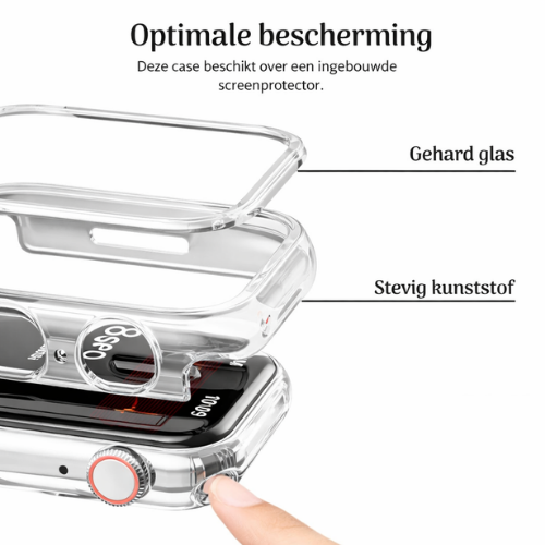 Apple watch hoesje - Watch 10 & 11 - Transparant