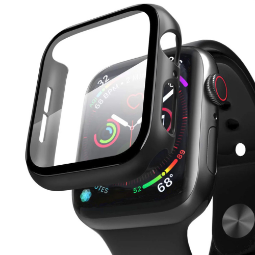 Apple watch hoesje - Full cover - Zwart