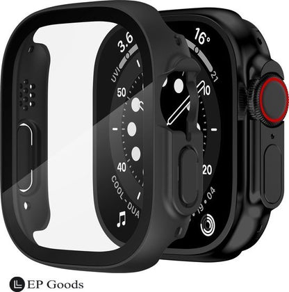 Apple watch hoesje - Series Ultra en Ultra 2/3 - 49mm - Zwart