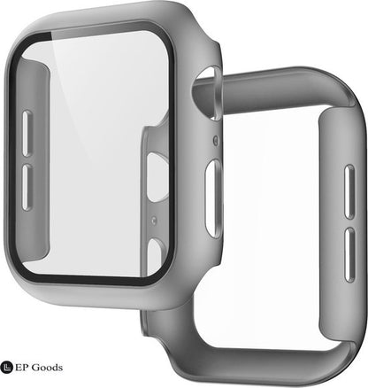 Apple watch hoesje - Series 1/2/3 - 38mm - Zilver