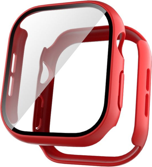 Apple watch hoesje - Watch 10 & 11 - Mat - Rood
