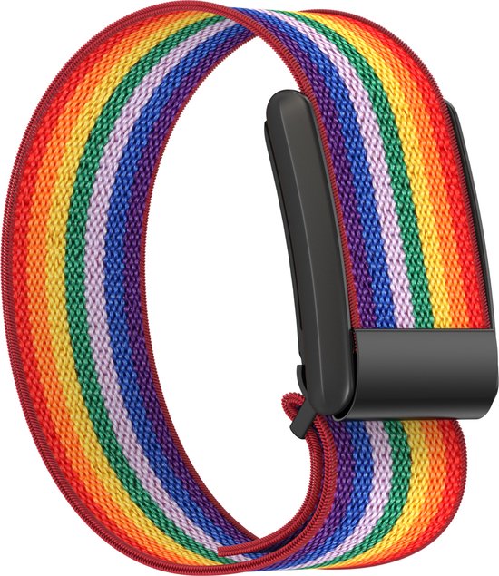 Whoop 3.0/4.0 bandje - Nylon - Regenboog